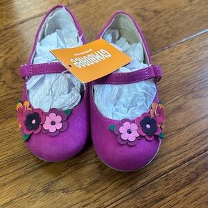 Gymboree Fuchsia Floral Dress Shoes